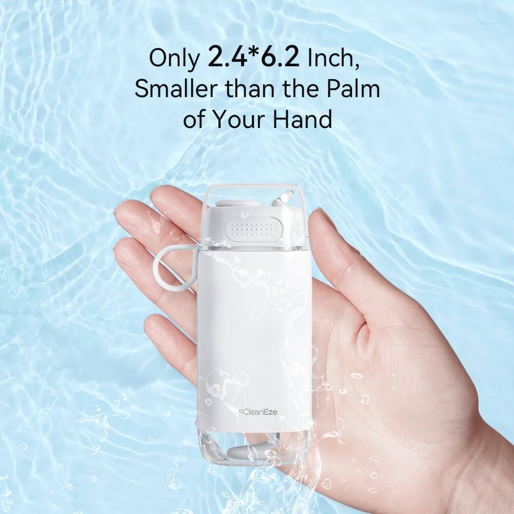 Only 2.4*6.2 Inch, Smaller than the Palm of Your Hand  
CleanEze