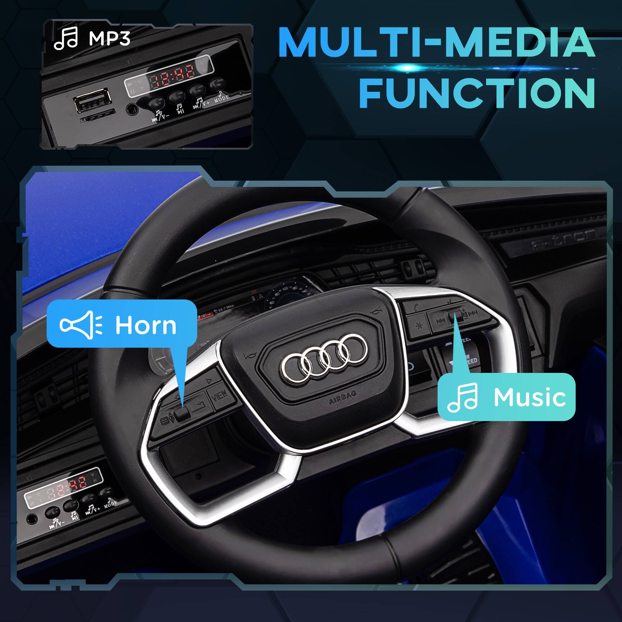 MULTI-MEDIA FUNCTION

MP3

Horn

Music