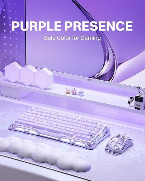 PURPLE PRESENCE  
Bold Color for Gaming