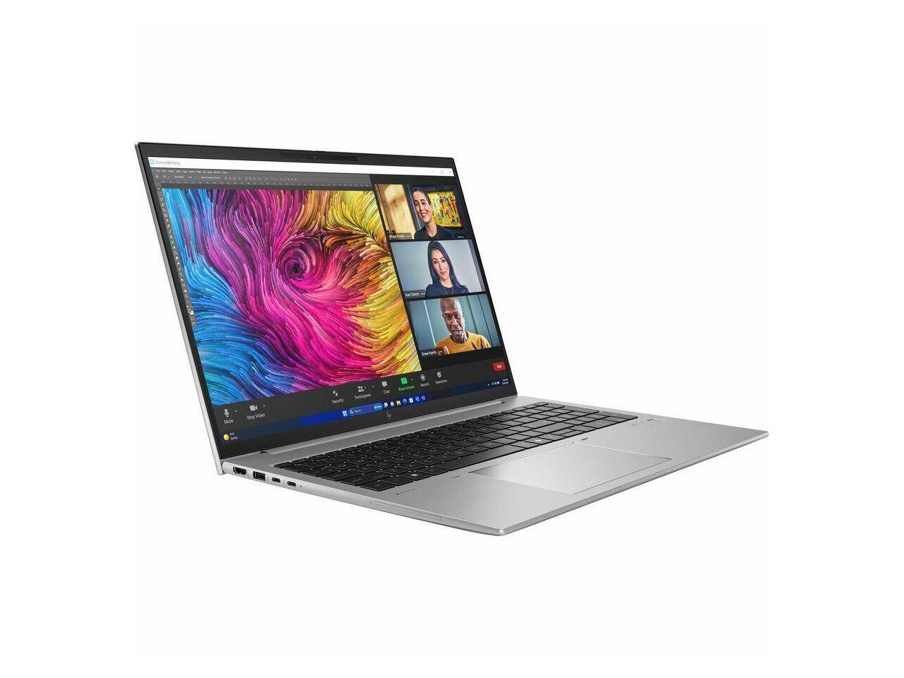 Alt View 2. HP - HP ZBook Firefly G11 16" Mobile Workstation - WUXGA - Intel Core Ultra 5 135H - vPro Technology - 16 GB - 512 GB SSD - Black.