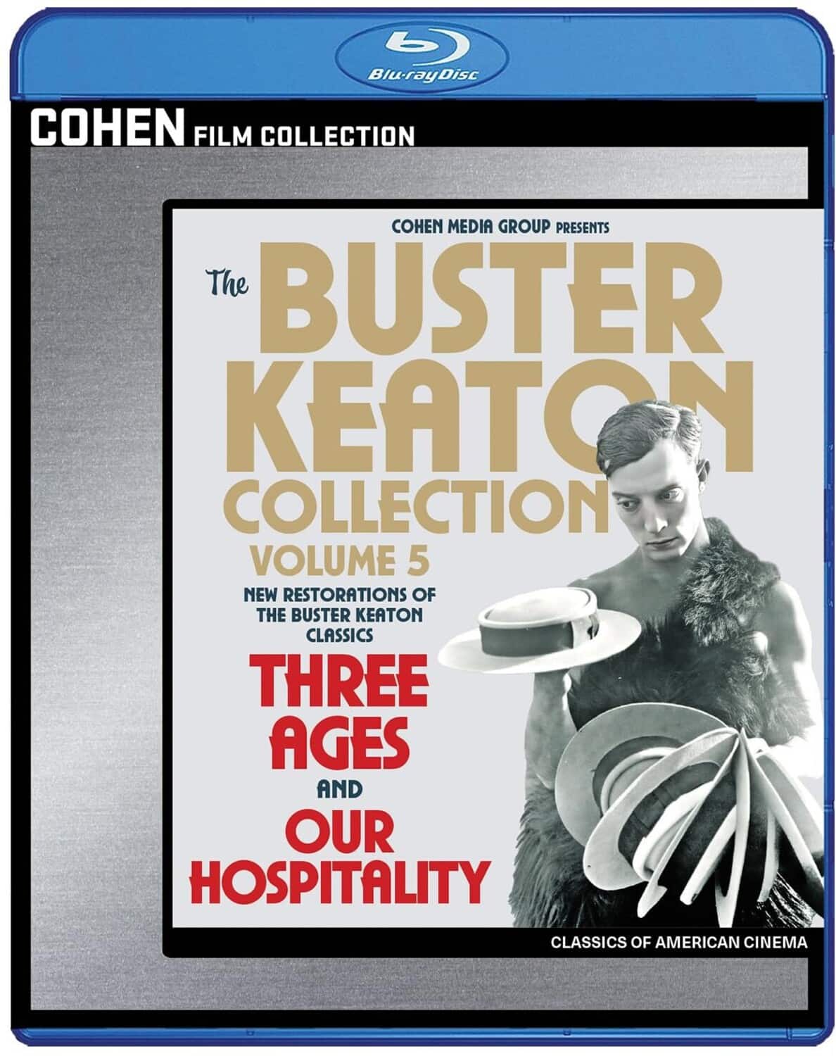 The Buster Keaton Collection: Volume 5 (Three Ages / Our Hospitality)  - BLU-RAY