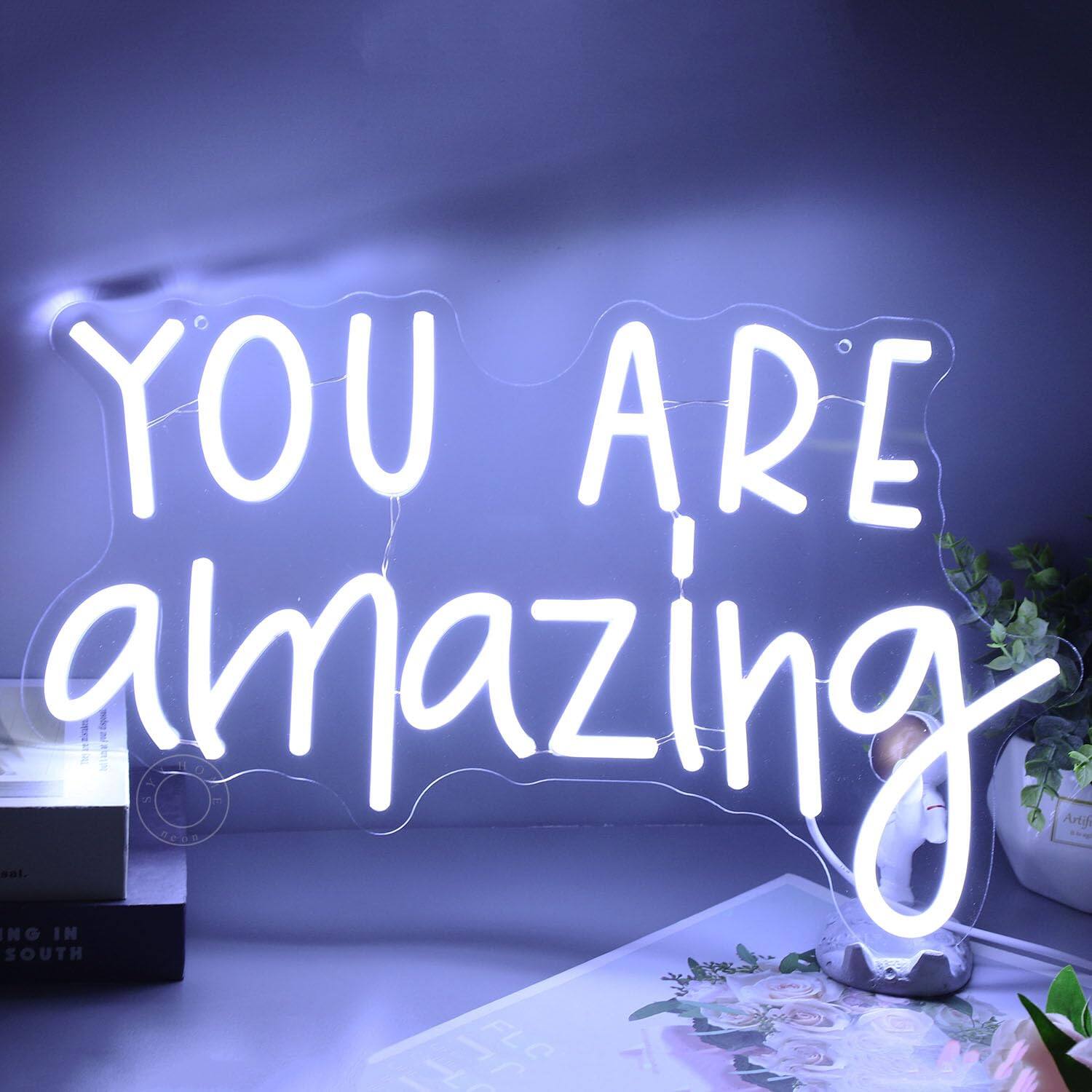 You are amazing cold white