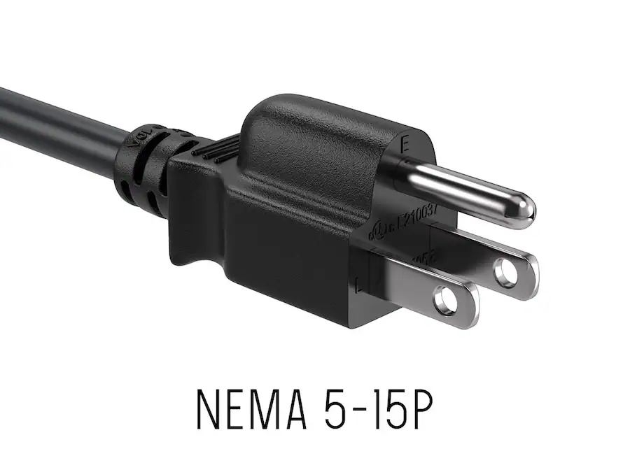 Pc Cable Wire Cable Leader 14 AWG Shielded Computer Power Cord Replacement, 3 Prong ...