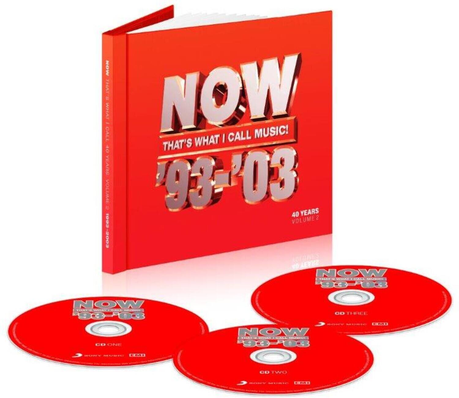 Now That's What I Call 40 Years: Volume 2 - 1993-2003 - COMPACT DISCS [CD]