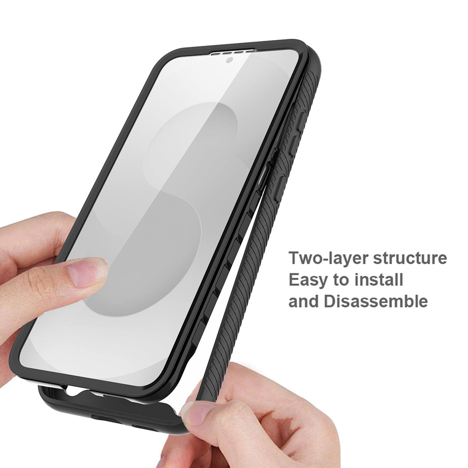 Two-layer structure  
Easy to install and Disassemble