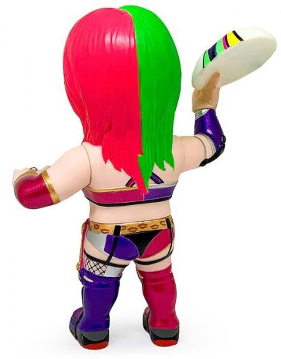Alt View 2. PopMarket - 16 Directions - 16D Coll WWE 011 - Asuka The Empress Mask Vinyl Figure   - Collectibles - Multicolor.