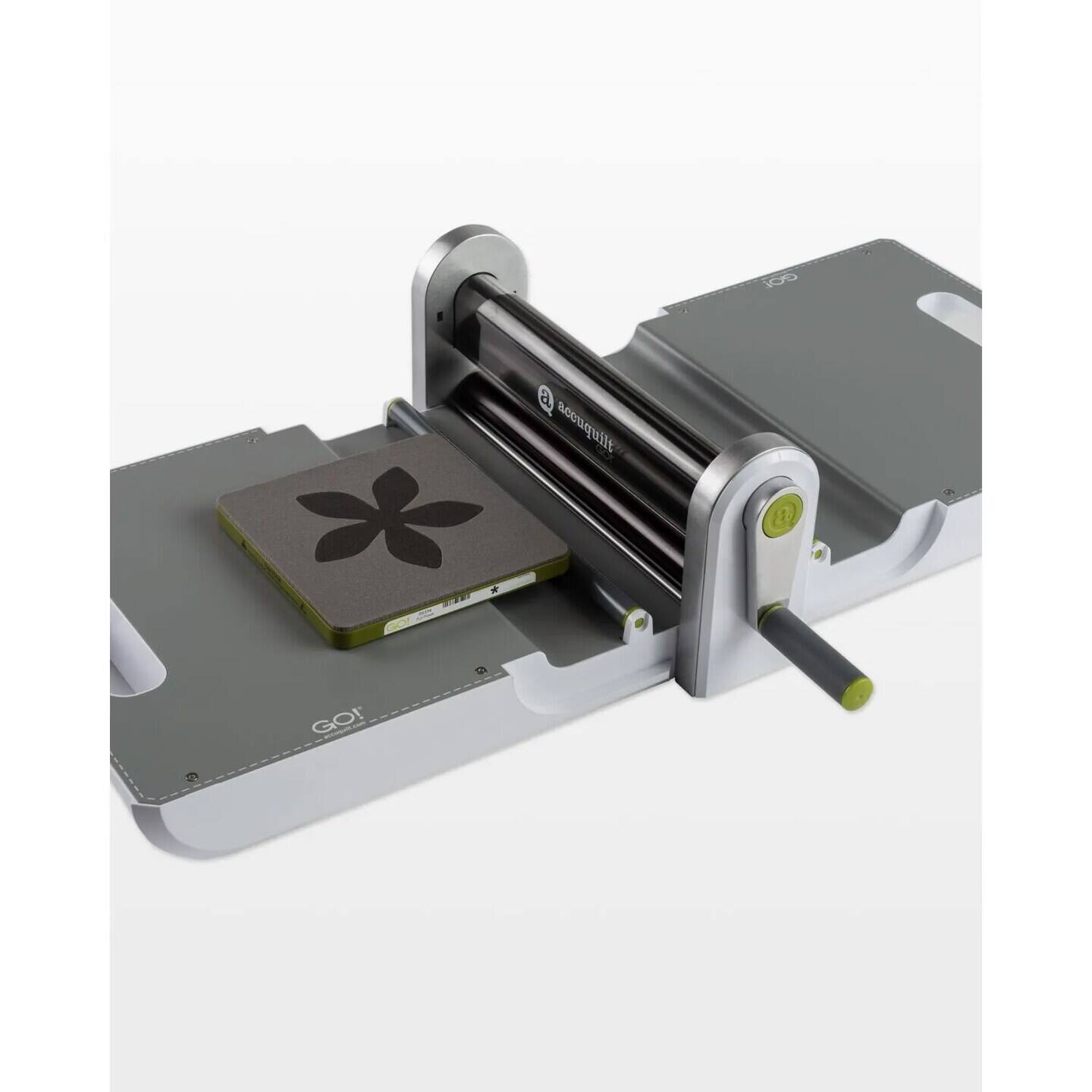 Angle. AccuQuilt - GO! Baby Fabric Cutting Dies; Fun Flower - Black.