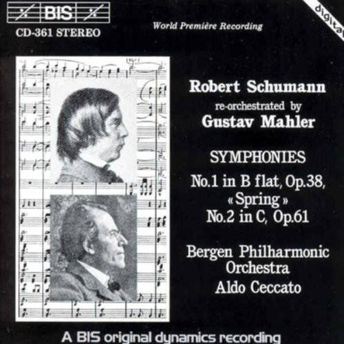 R. Schumann - Mahler Symphonies 1 & 2   - COMPACT DISCS [CD]