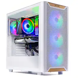 Skytech Gaming - Skytech CHRONOS3 - AMD Ryzen 7 7700, 5060 Ti 16G, 16GB 6000 MHz DDR5 RAM, 650W GOLD PSU - White
