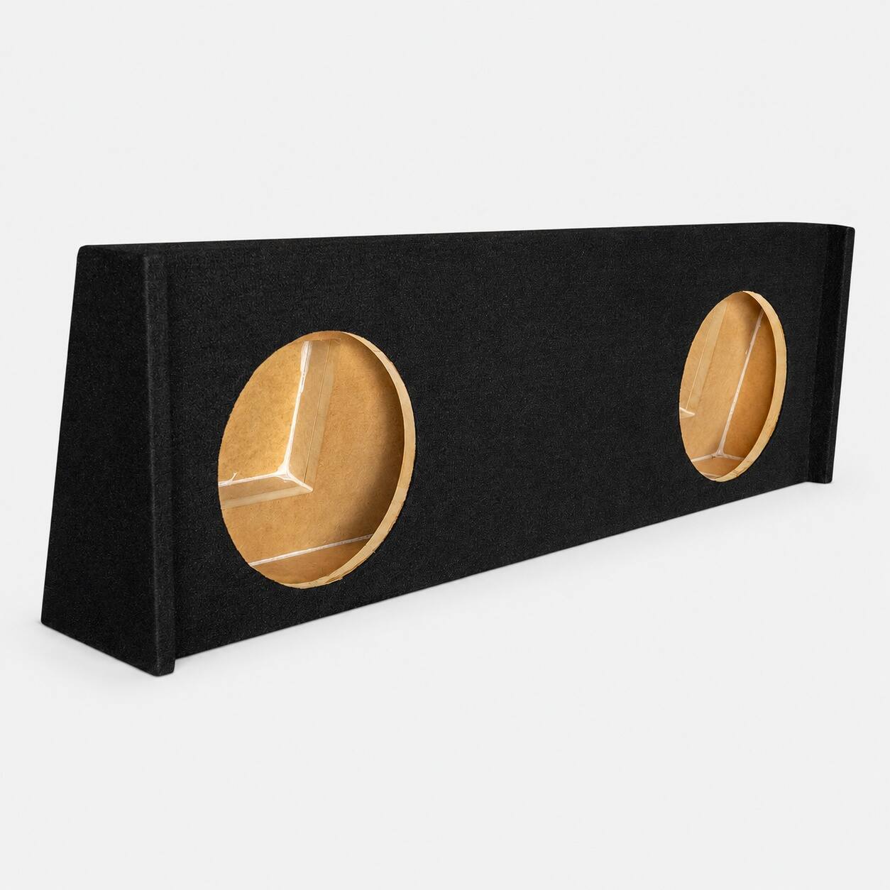 Alt View 1. SoundBox - SoundBox LCE-GC012/10D, Chevy Silverado / GMC Sierra Crew Cab Dual 10 Subwoofer Enclosure, 2008-2013.
