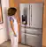 Alt View 24. GE Profile - 36 in. Wide 22.43 Cu. Ft. Smart Counter-Depth 4-Door French Door Refrigerator with Energy Star and Kitchen Assistant - Stainless Steel.