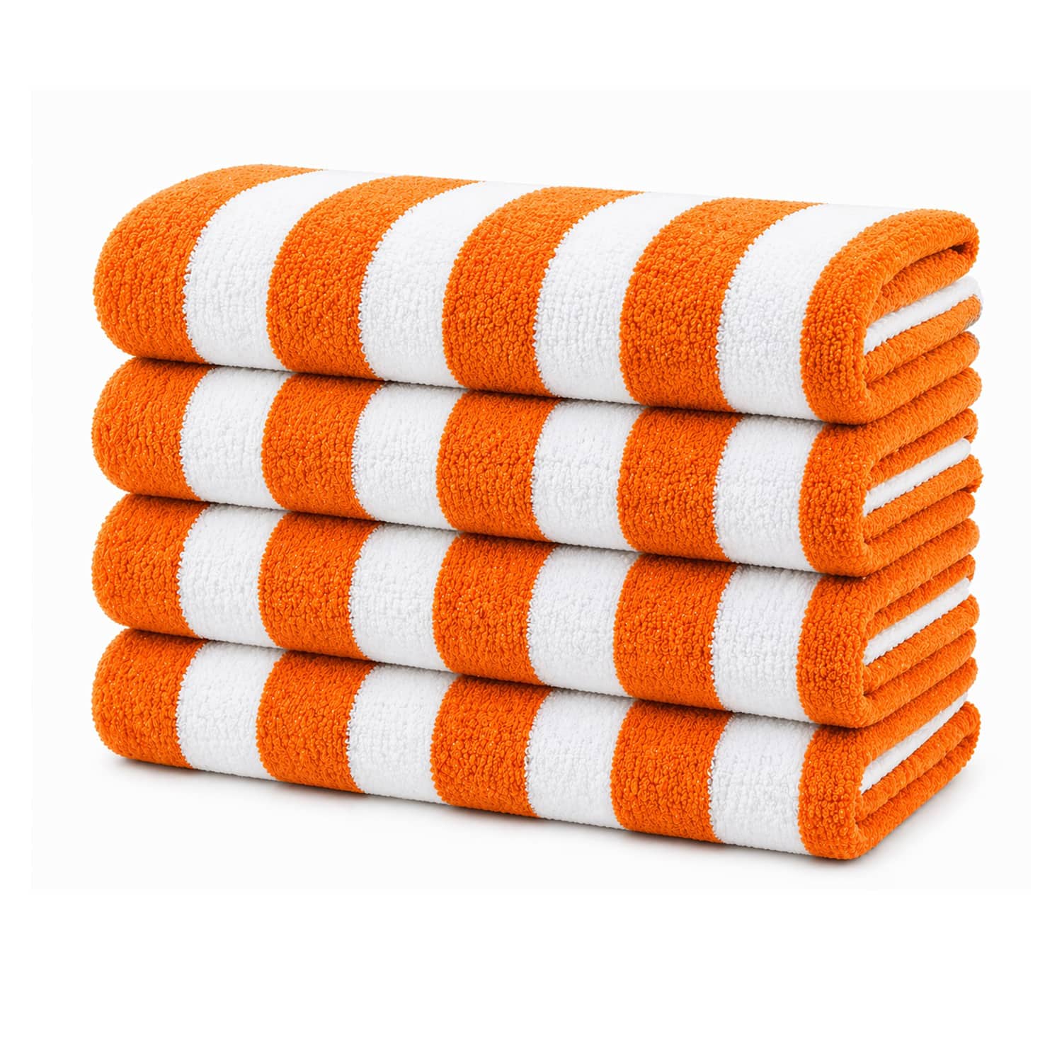 Plazatex Terry Cabana 80% Cotton 20% Polyester Oversized 4 Pack