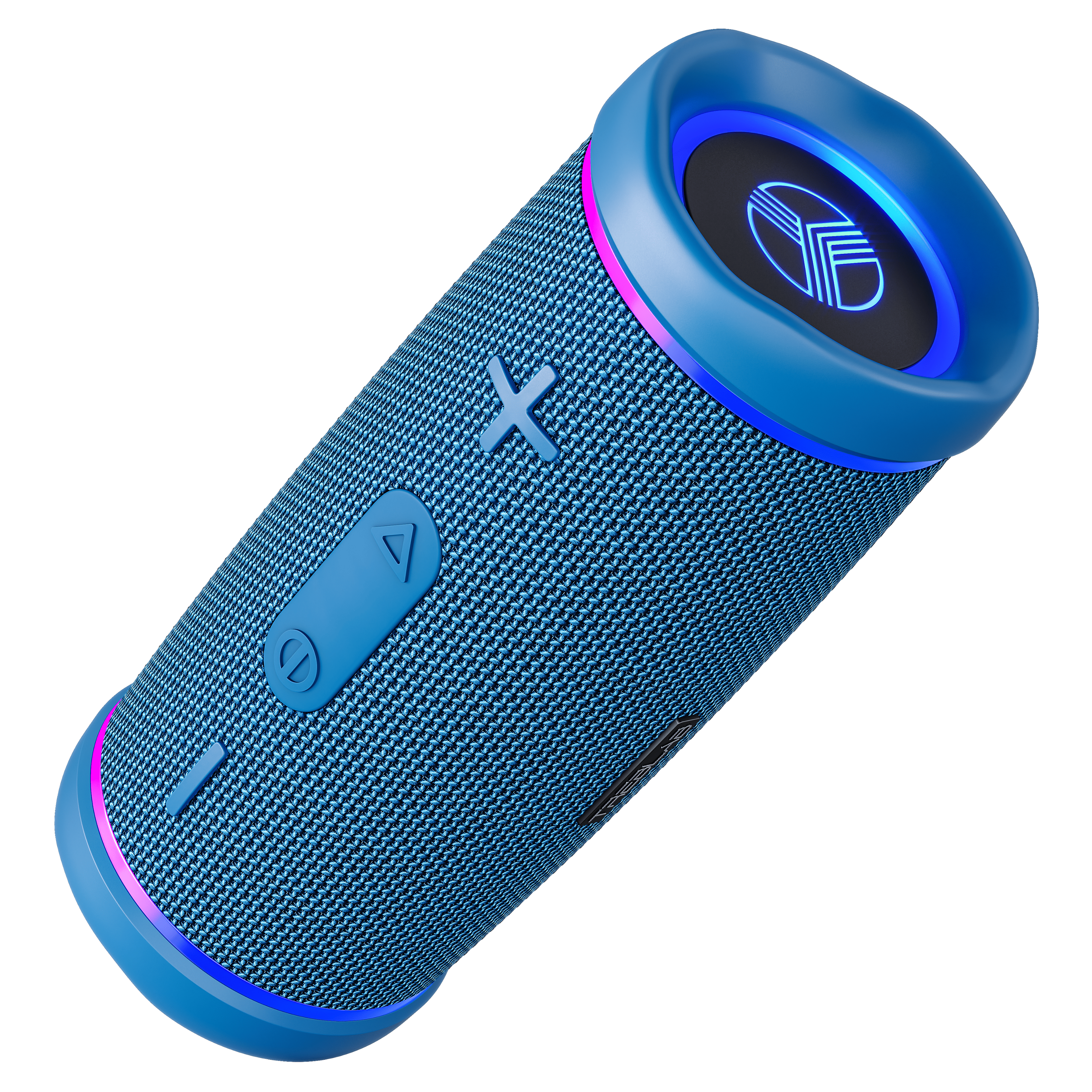 TREBLAB - HD77 Premium Bluetooth Portable Speaker with Impactful Bass, 30W Portable Wireless Audio, 20H Battery, IPX7 Waterproof - Blue