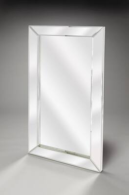 Butler Specialty - Emerson 31.5 in. W x 59 in. H Rectangular Mirrored Frame Wall Mirror - Clear