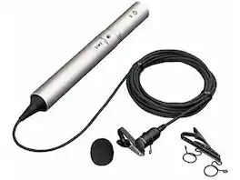 Sony - ECM-77B Miniature Omnidirectional Lavalier Microphone - Microphones