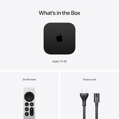 Apple TV 4K Wi‑Fi + Ethernet with 128GB Storage (3rd Generation Apple TV 4K Wi‑Fi + Ethernet with 128GB Storage (3rd Generation
