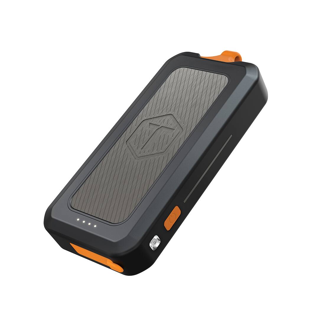 Left. ToughTested - ToughTested MESA60 Power Bank – 20000mAh USB-C Laptop Charger, IP67 Waterproof - Black.