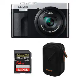 Bundle - Panasonic - LUMIX ZS99 Digital Camera