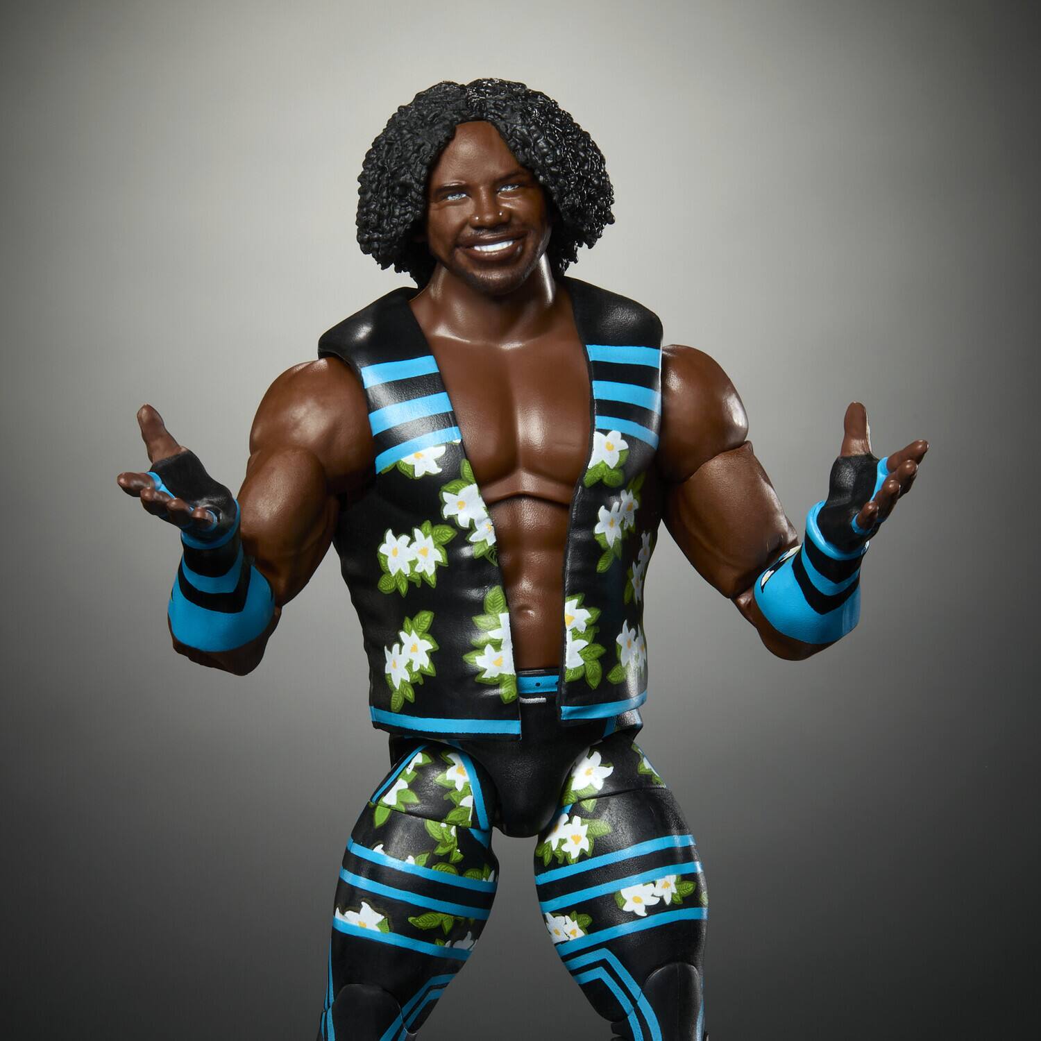 Alt View 4. Mattel - Mattel Collectible - WWE Elite Collection 6" Xavier Woods Action Figure   - Collectibles - Multicolor.
