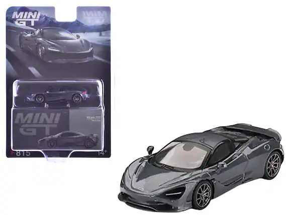 1M MINI GT MINI GT McLaren 7508 Saros Grey 815 14+