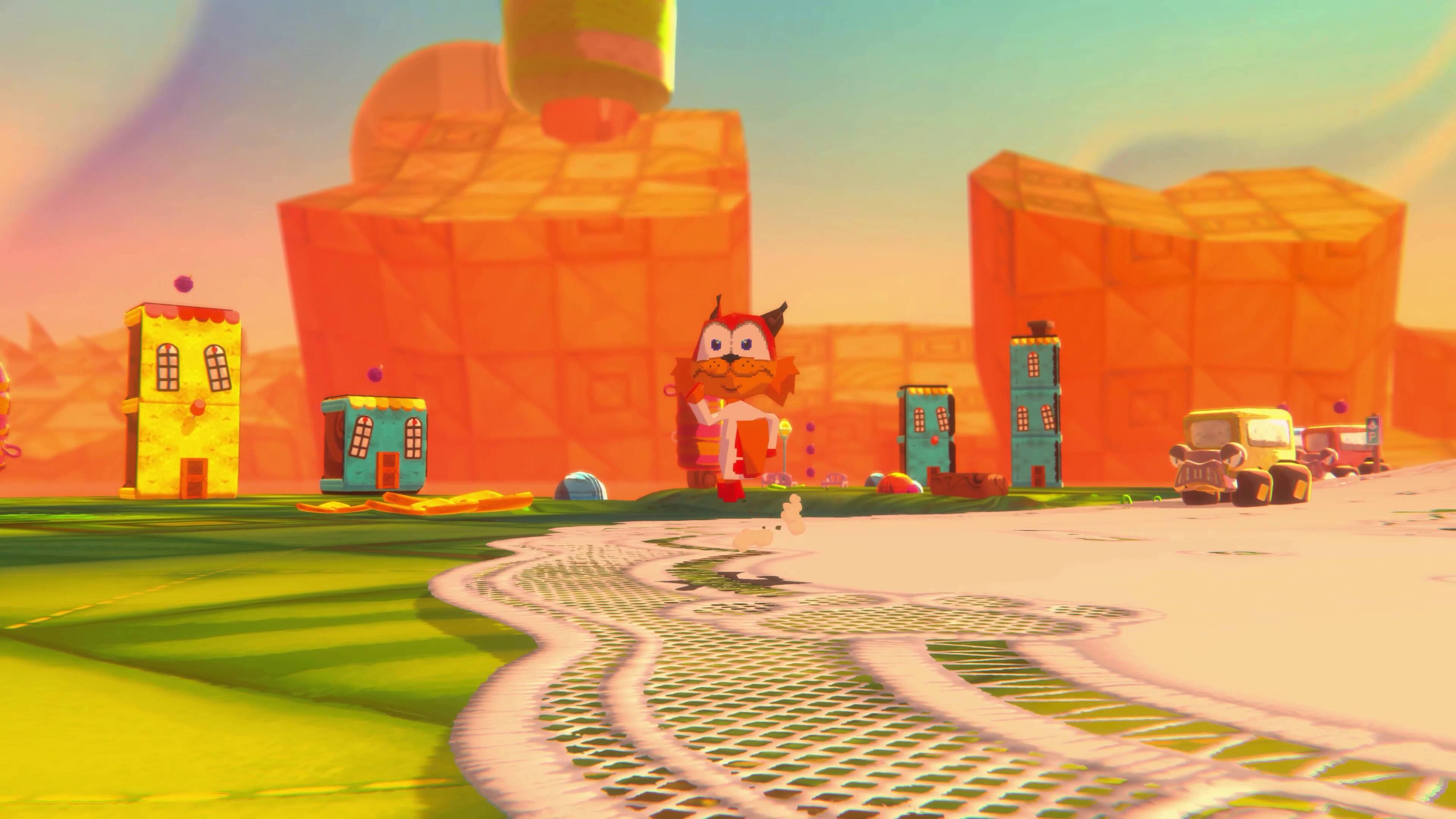Alt View 6. Atari - Bubsy 4D - Pawsome Edition.