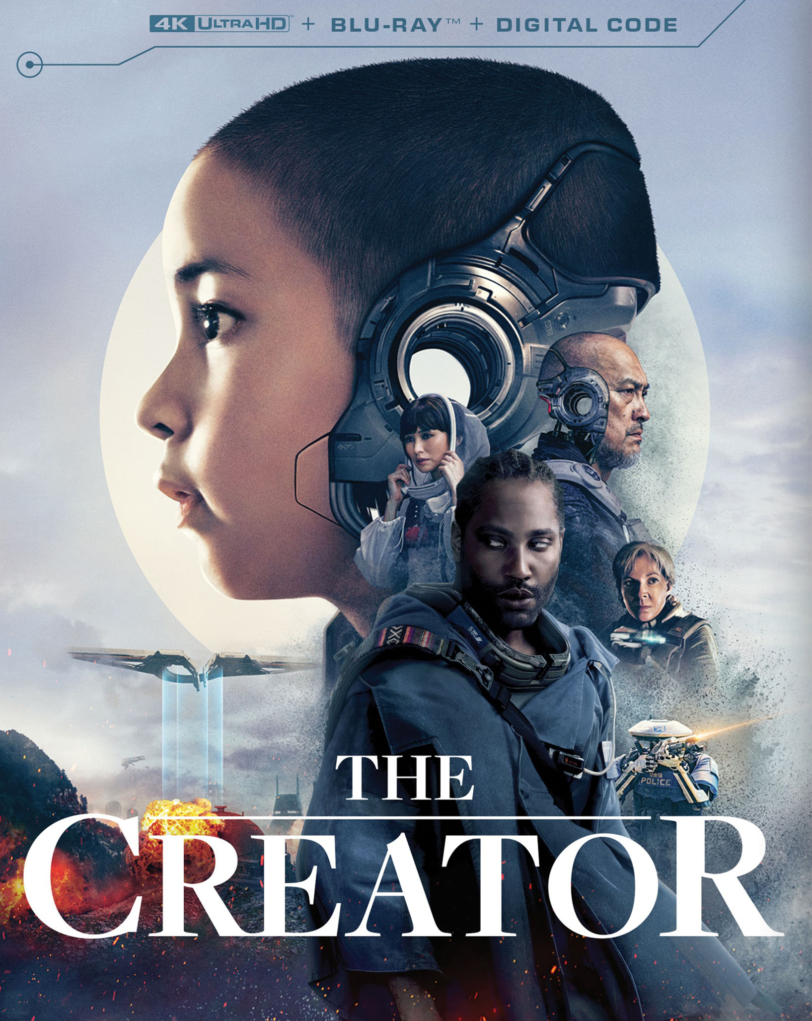 The Creator [Steelbook] en Blu-ray 4K UHD 2023