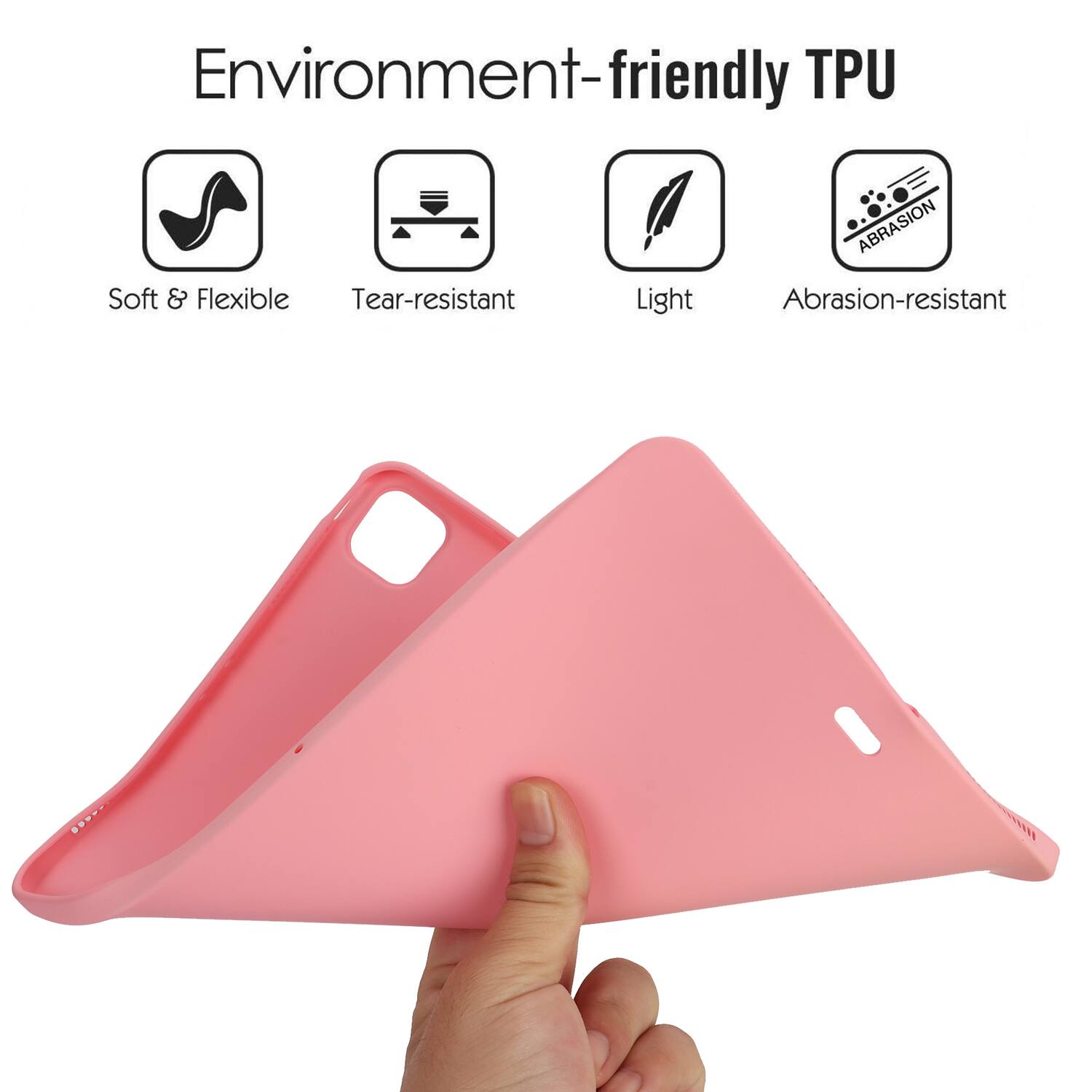 Environment-friendly TPU

- Soft & Flexible
- Tear-resistant
- Light
- Abrasion-resistant
