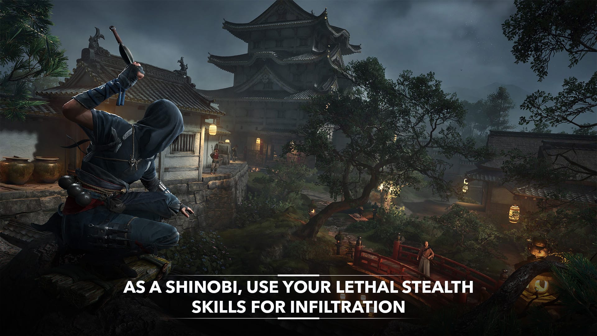 As a Shinobi, use your lethal stealth skills for infiltration.