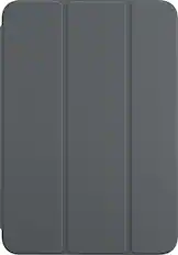 Front. Apple - Smart Folio for Apple iPad mini (A17 Pro) and Apple iPad mini (6th Generation 2021) - Charcoal Gray.