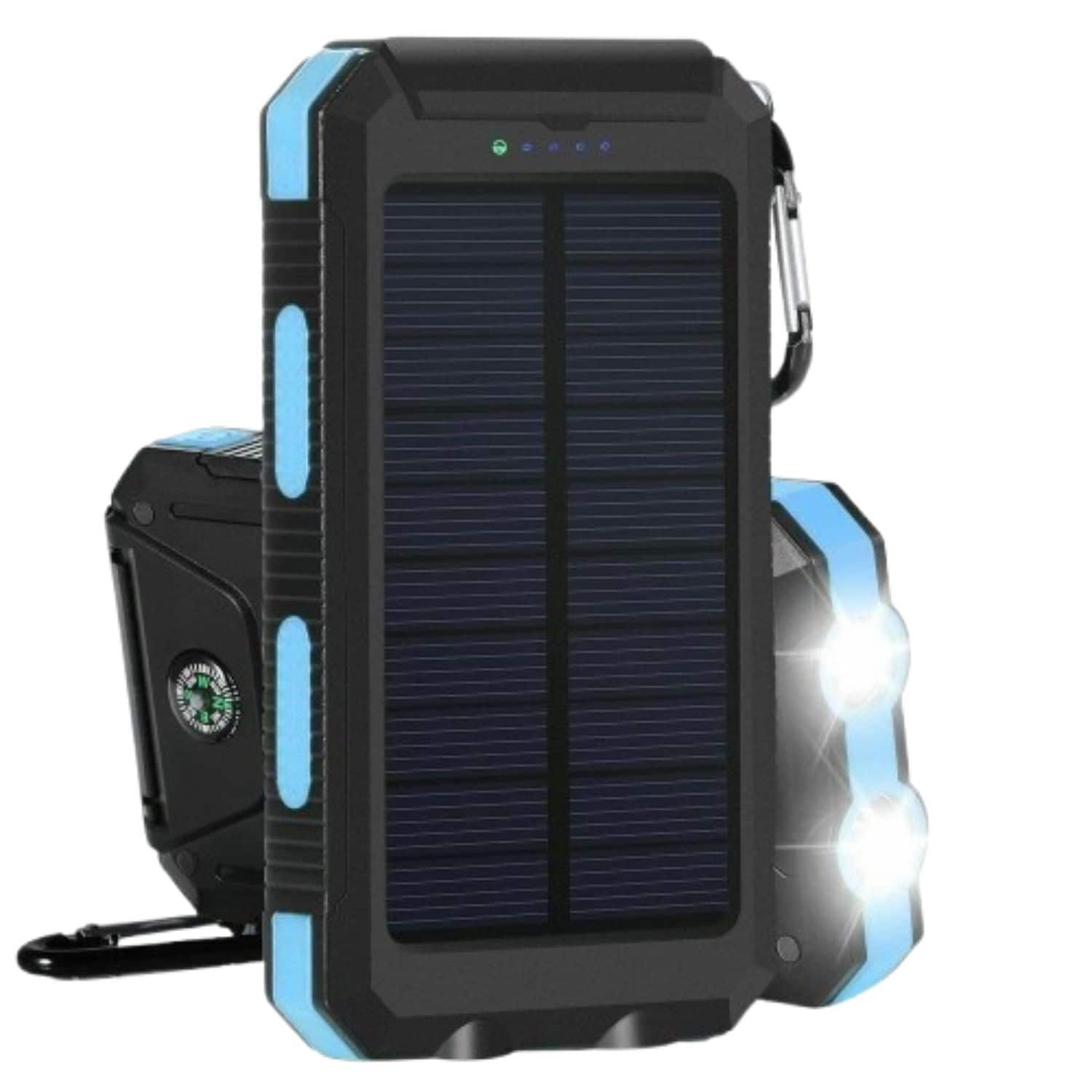 Home Collection - Super 40000mAh Solar Power Bank USB Portable Charger for Cell Phones – Blue