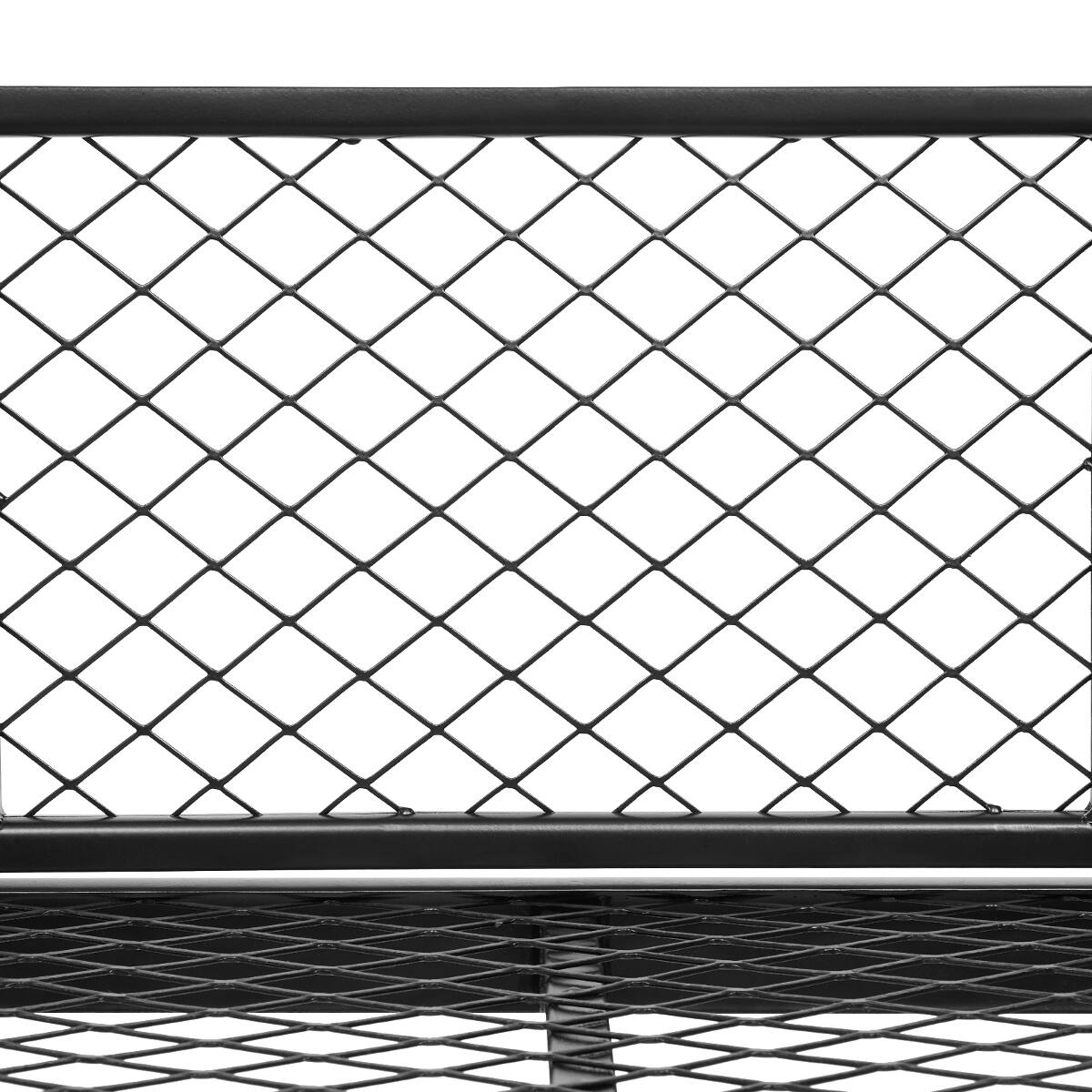 Back. Loheer - Loheer Heavy Duty Steel Garden Wagon, 900 lb Garden Cart with Removable Sides and 10 Inch Tires.