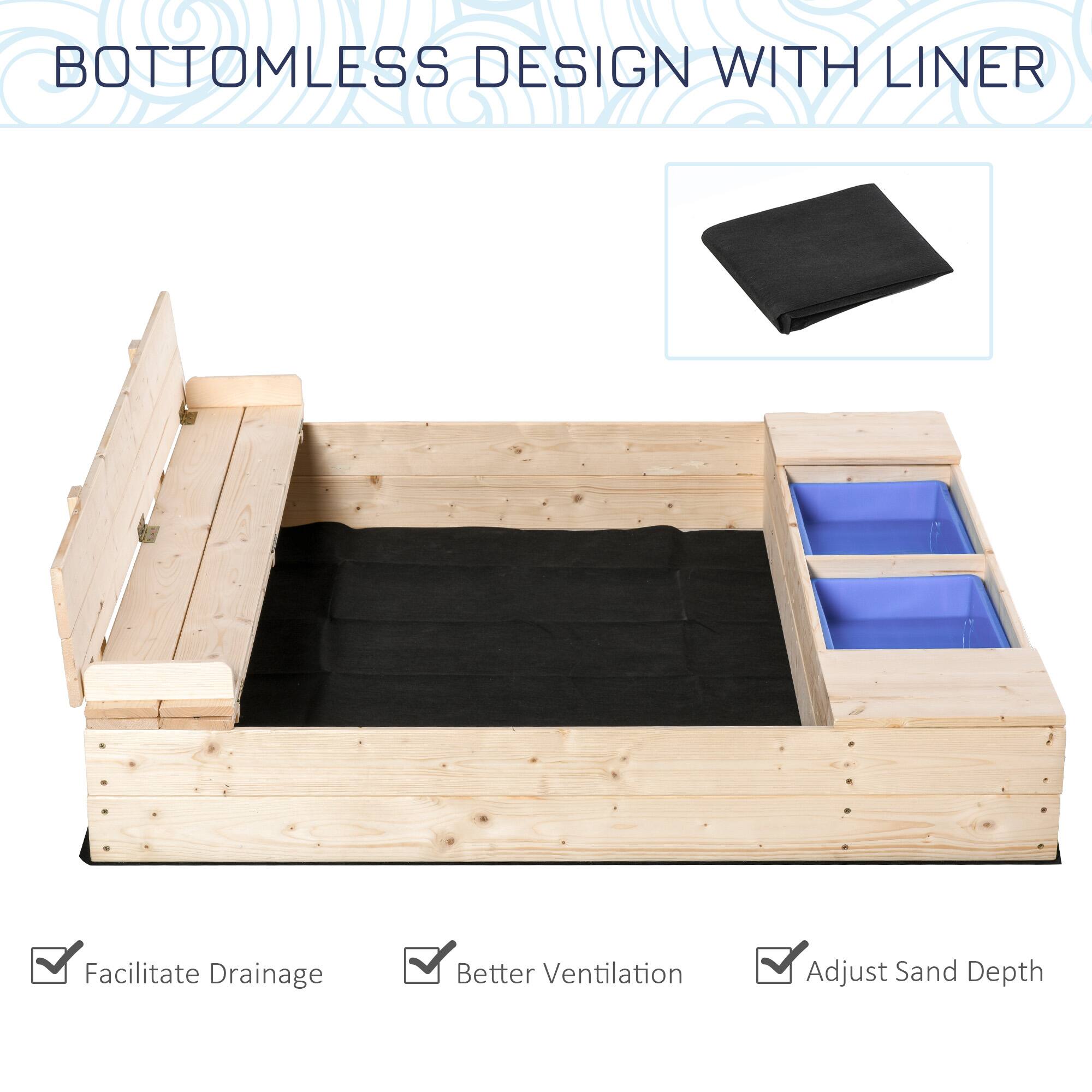 BOTTOMLESS DESIGN WITH LINER

- Facilitate Drainage
- Better Ventilation
- Adjust Sand Depth