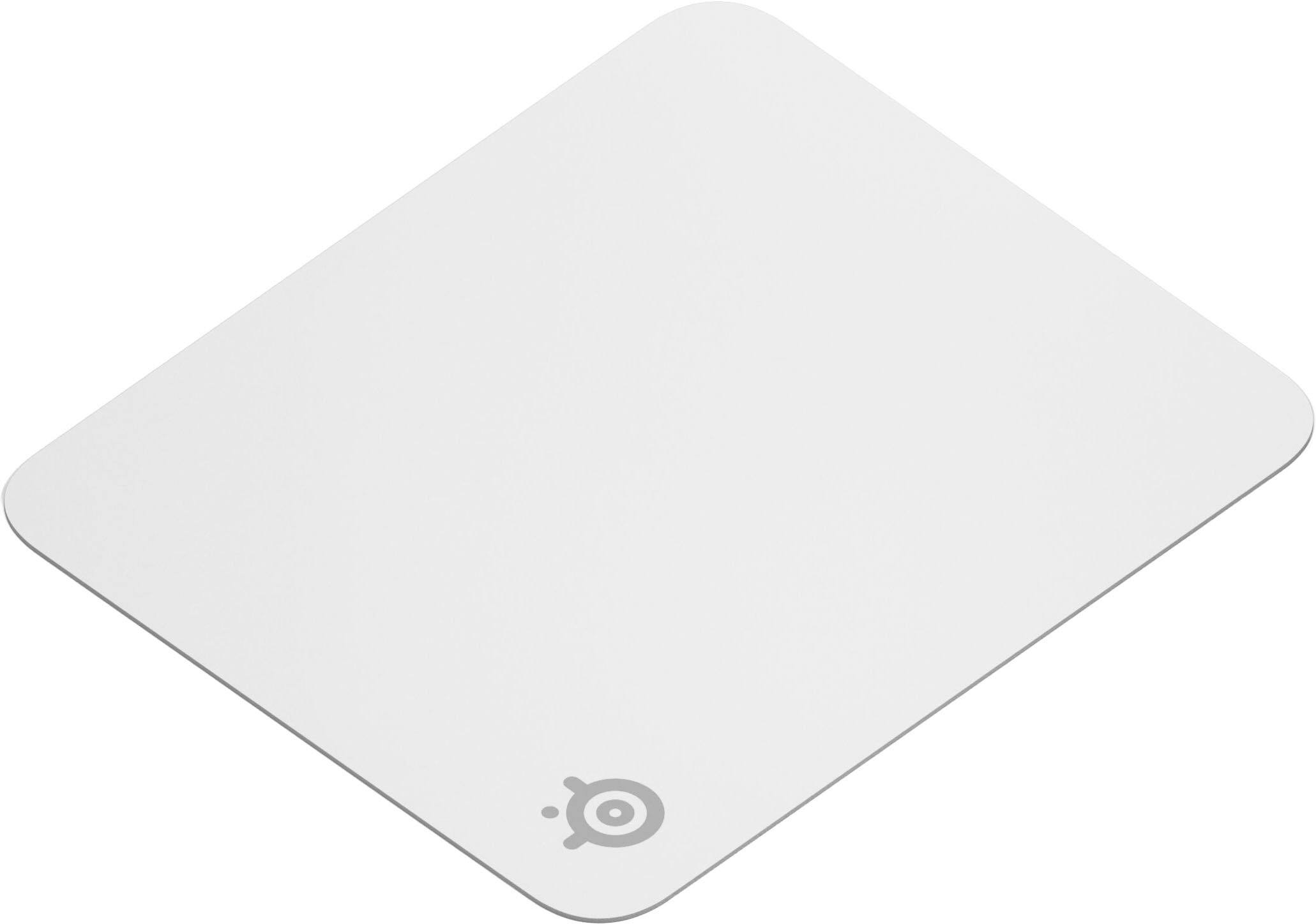 Alt View 5. SteelSeries - QcK Cloth Gaming Mouse Pad (Medium) - White.