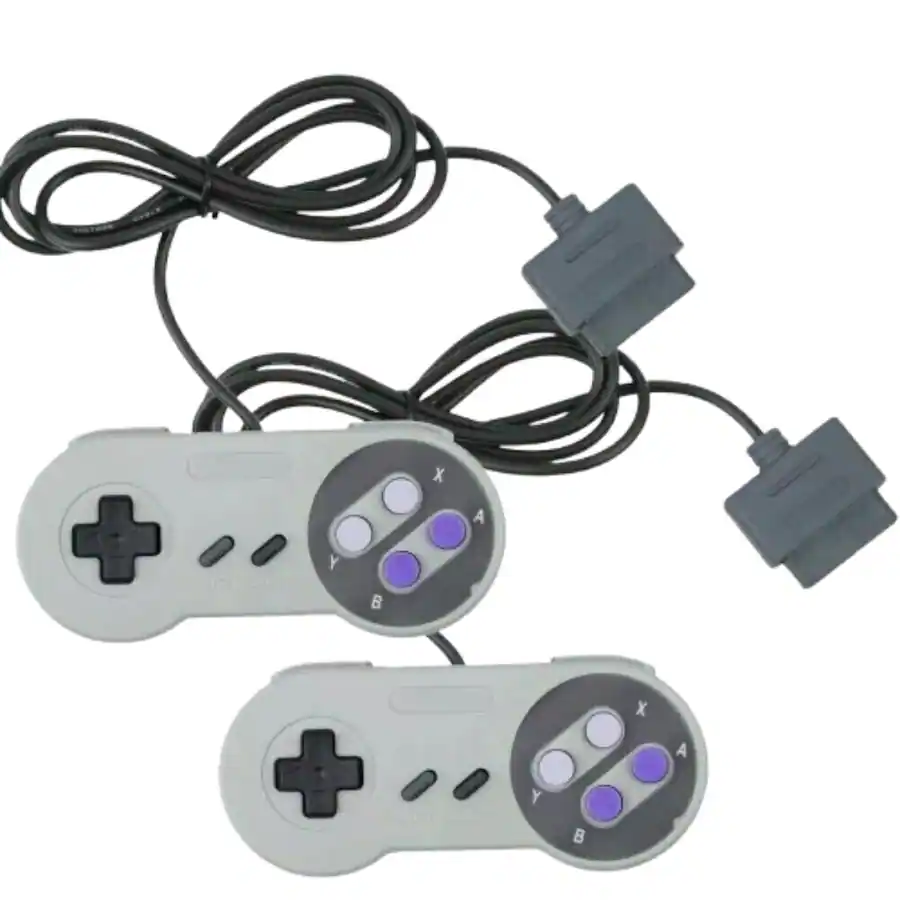 Home Collection 2× Super Nintendo SNES System Console Replacement ...