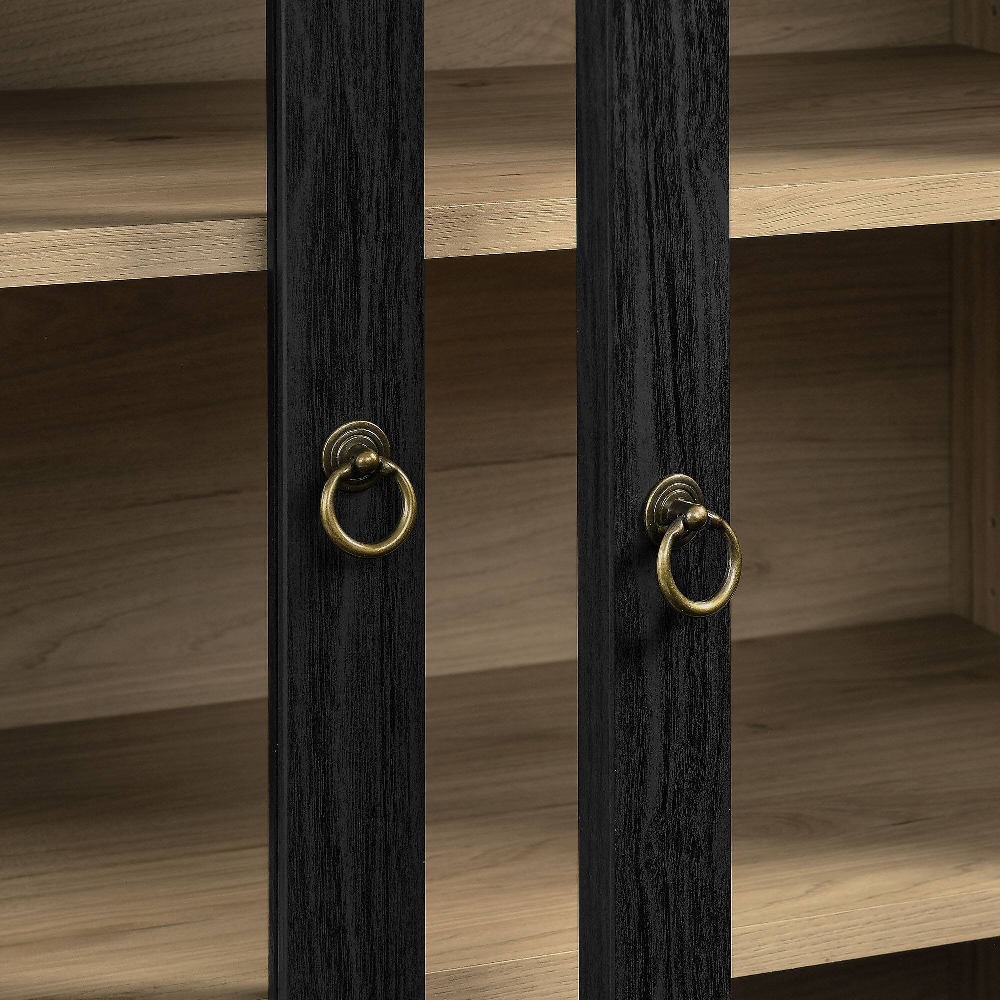 Alt View 7. Modway - Nyx Arched Display Cabinet by Modway - Black Light Oak.