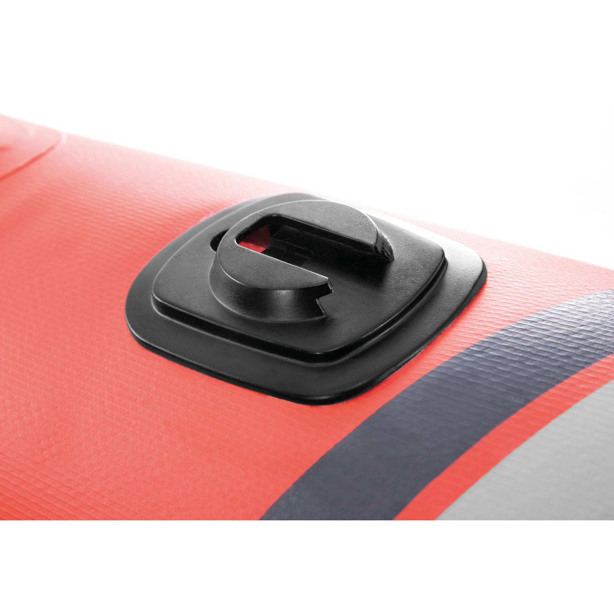 Alt View 8. Intex - Intex Excursion Pro K1 Single Person Inflatable Vinyl Fishing Kayak w/ Oar/Pump - Red.