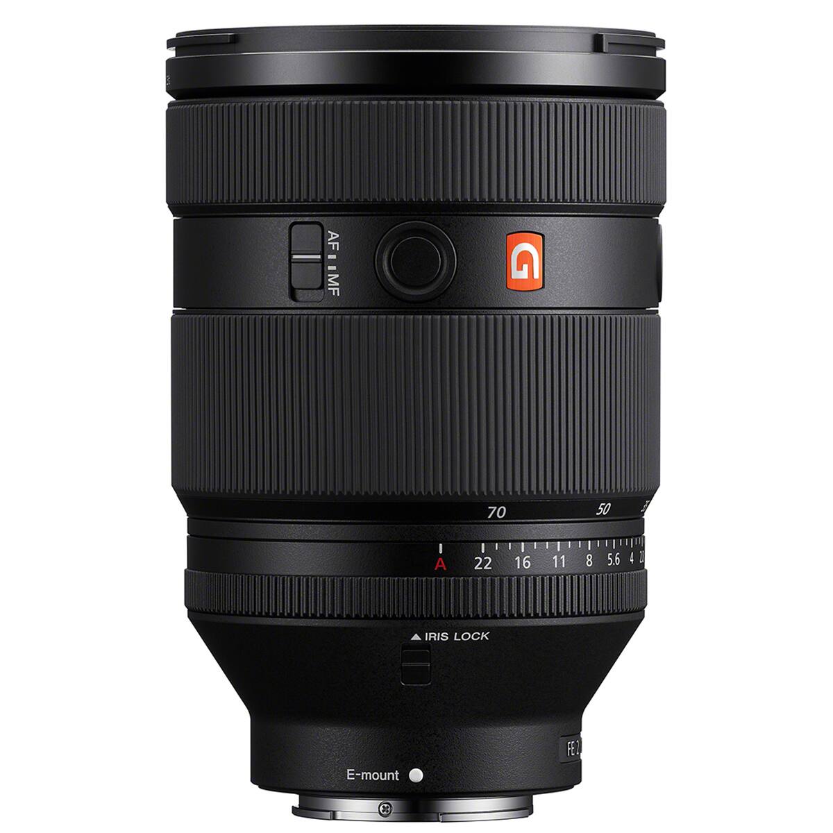 AF = MF  
70  
50  
A  
22  
16  
11  
8  
5.6  
4  
D  
IRIS LOCK  
E-mount  
FB2  
20