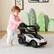 Alt View 3. Costway - Costway 3-in-1 Licensed Lamborghini Ride on Push Car Stroller Sliding Car w/ Sound - White.