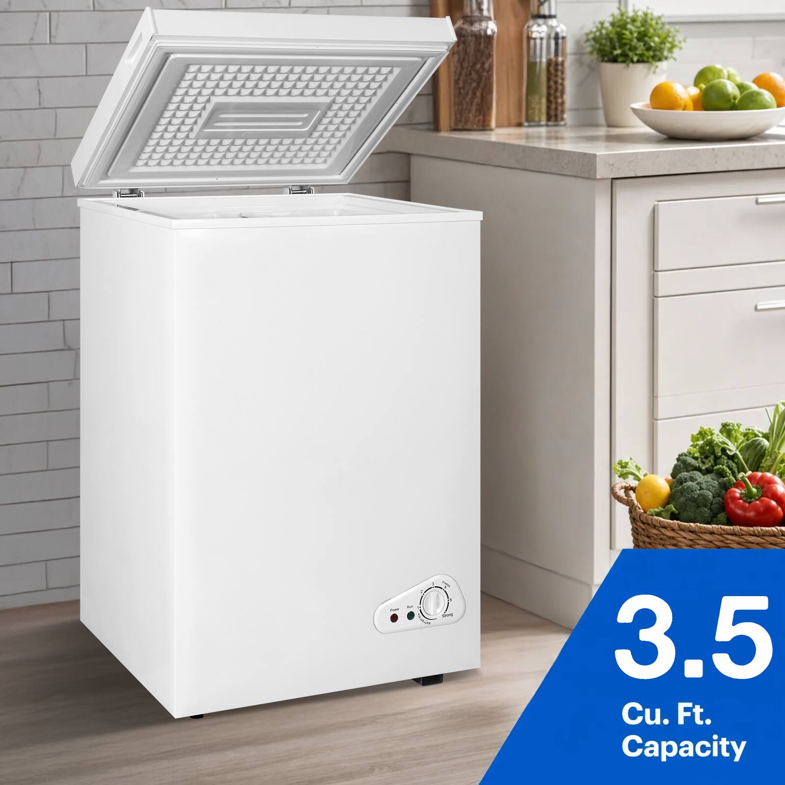 3.5 Cu. Ft. Capacity