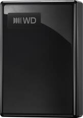 Front. WD - 5TB WD My Passport Portable Hard Drive - Black.