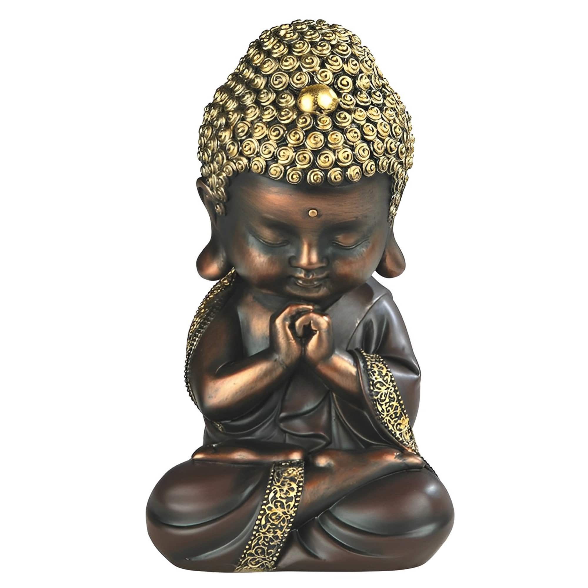 FC Design - 8.5"H Shakyamuni Buddha Figurine Statue Office Desk Tabletop Home Decor Gift - Multi-Color