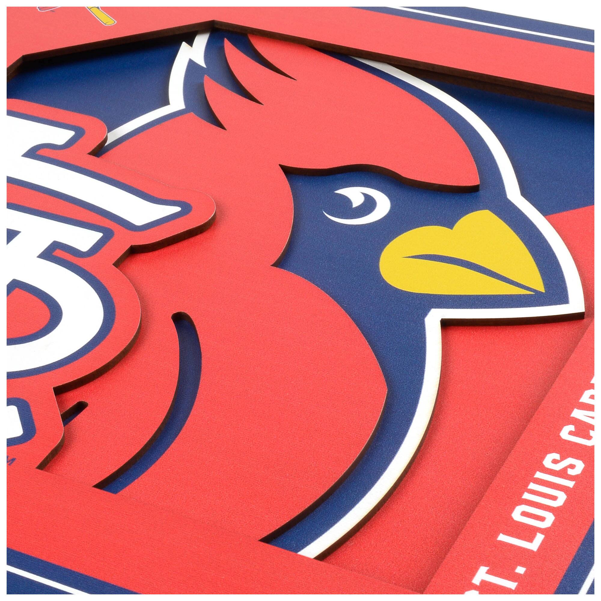 Alt View 1. YouTheFan - 12'' x 12'' 3D Logo Wall Art - Multicolor.