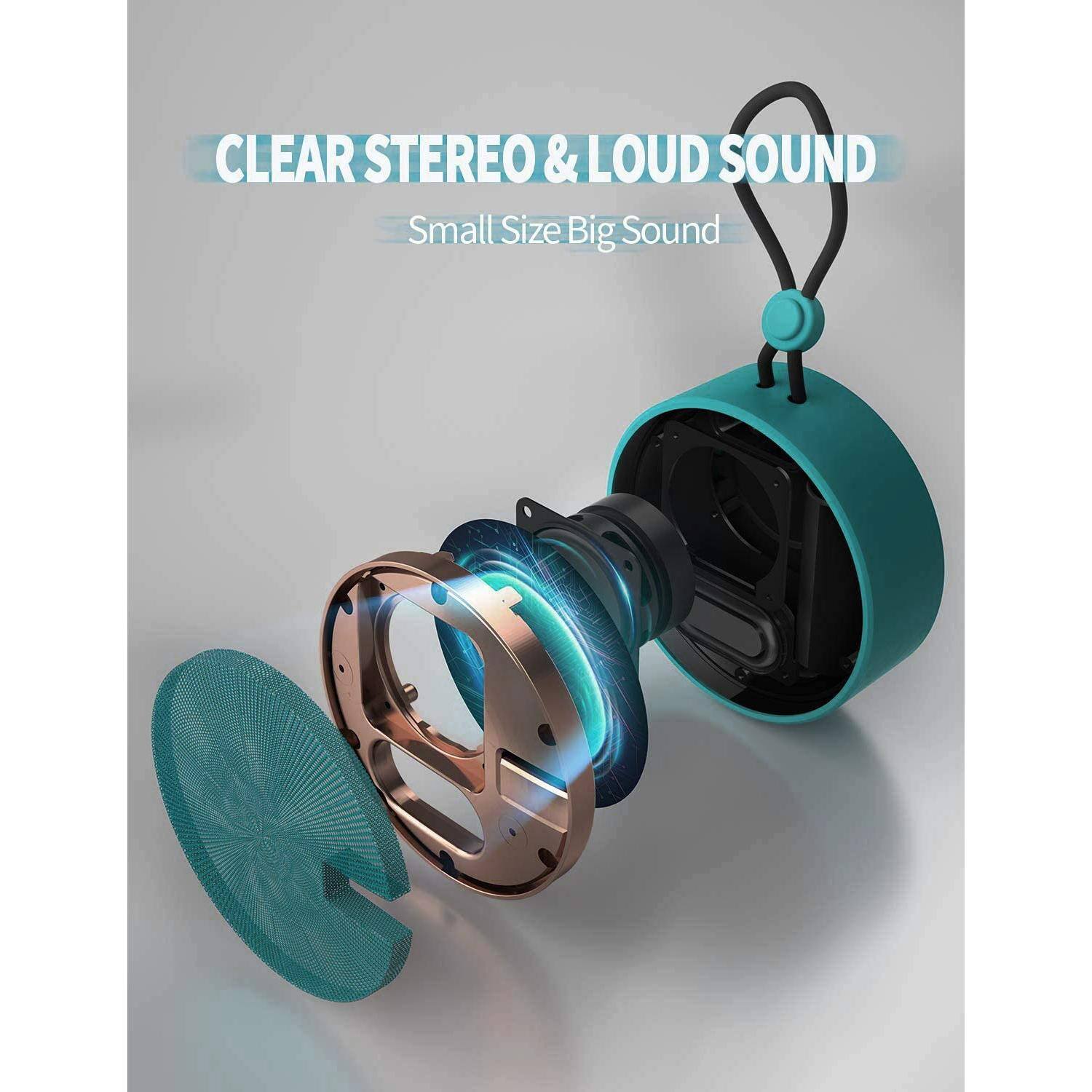 CLEAR STEREO & LOUD SOUND  
Small Size Big Sound