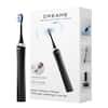 DREAME Sonic Electric Toothbrush NB01 Smart NB01 GREAME CA
Angled Head - mana mpas - - - - - -
REAME OREA g Britlles with Silver - - c Smart Pressure Sensor
The smart pressure sensor protects your gums
Button-Free Design Starts brushing when picked - and when removed from the mouth
Smart Pressure Sensor Thorough cleaning in one go
Charge Dock