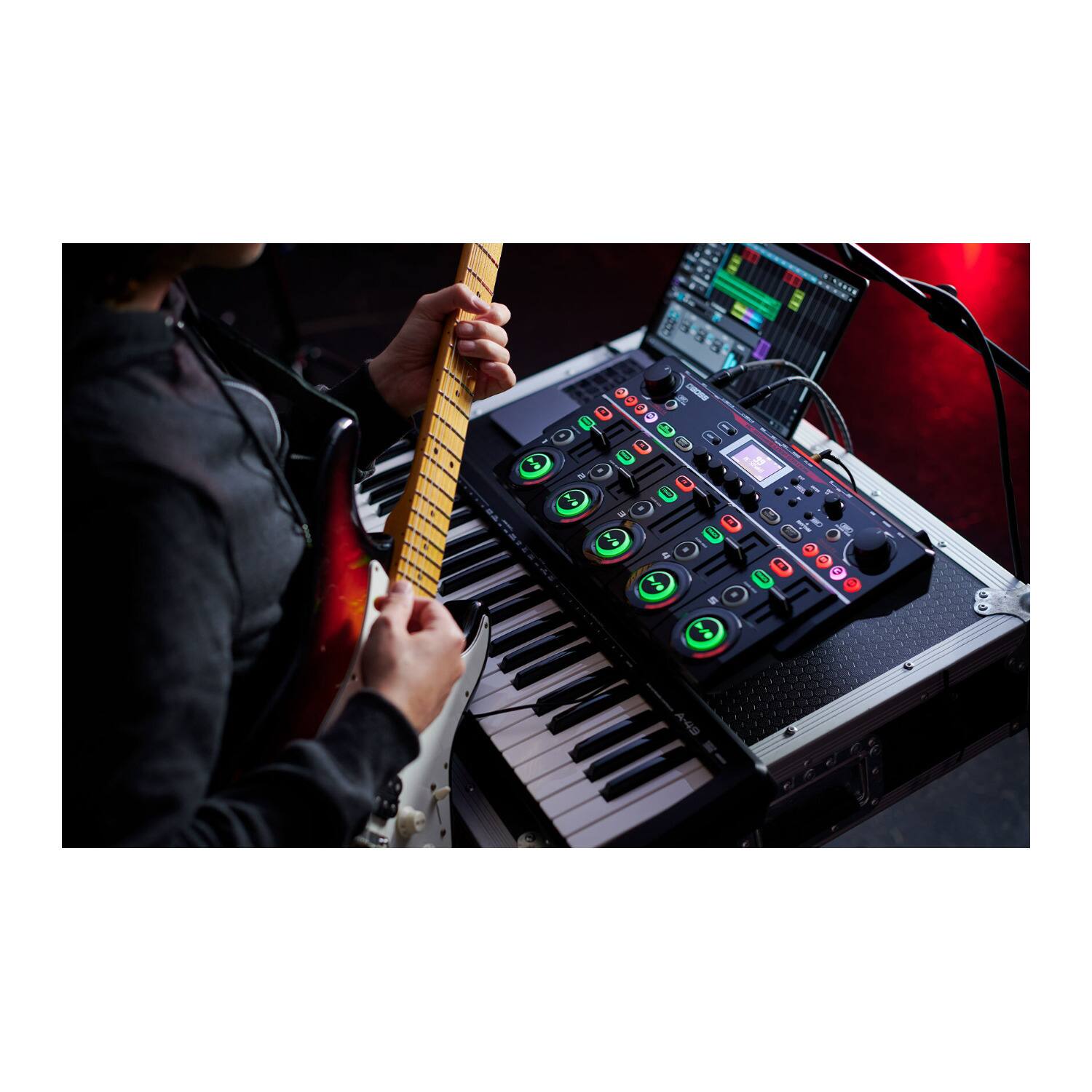 Angle. BOSS - BOSS RC-505MKII User-Configurable Controls 49 Input FX Tabletop Looper.