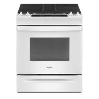 Whirlpool - 30 inches - Recirculating - Range Hood Insert - White - Front_Zoom