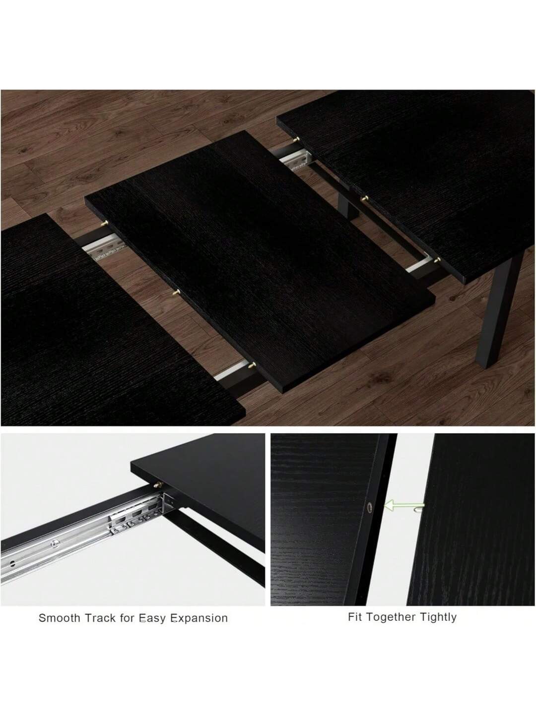 Smooth Track for Easy Expansion  
Fit Together Tightly