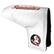 Front. Team Golf - Florida State Seminoles Tour Blade Putter Cover - White.