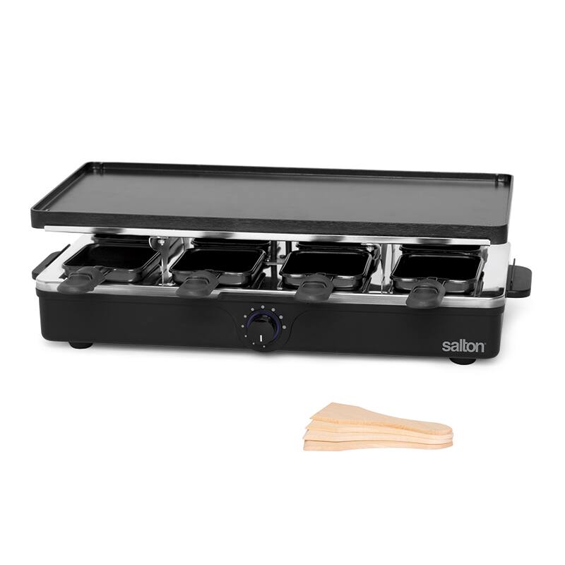Alt View 1. Salton - Salton 8 Person Raclette Indoor - Black.