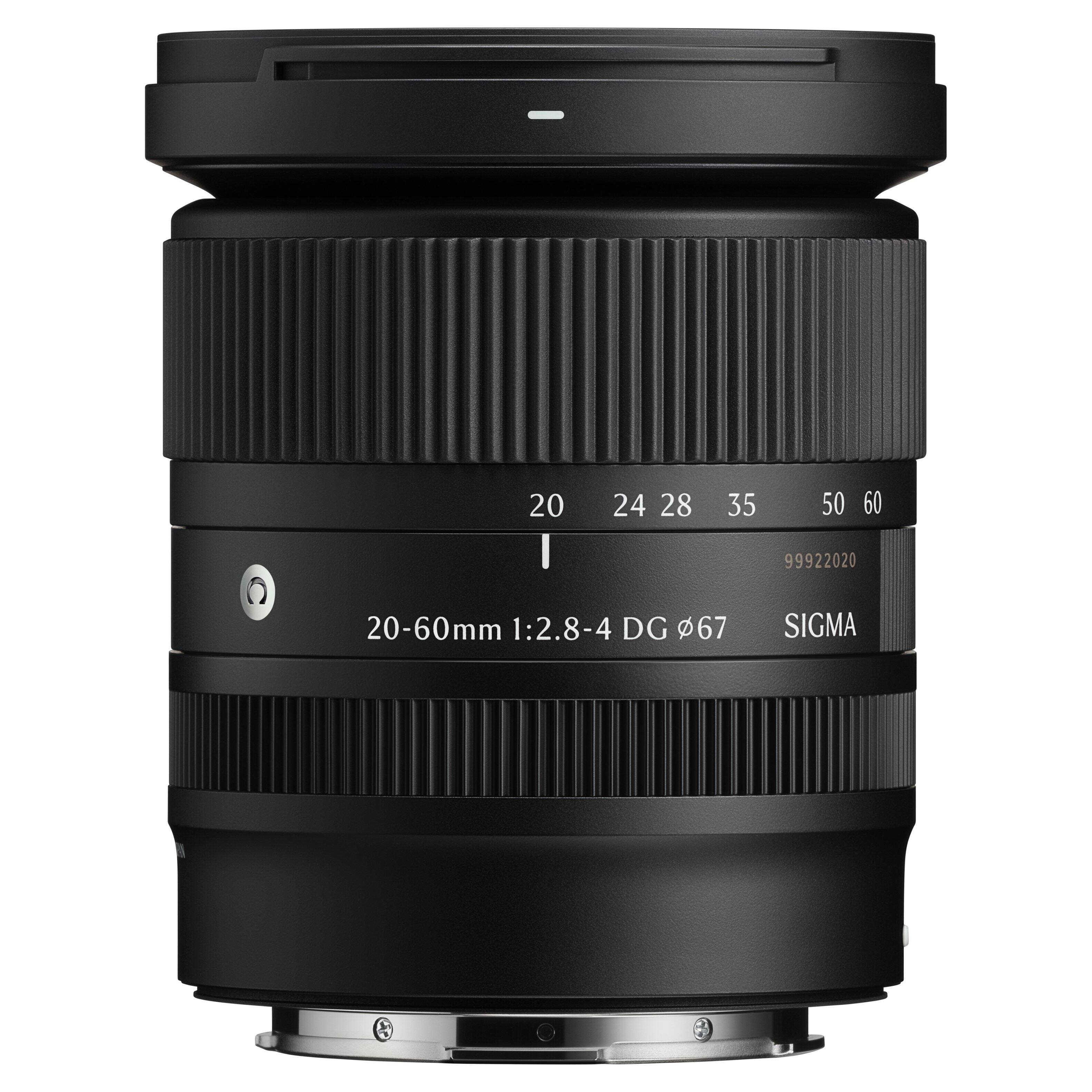 20
24 28
35
50
60
99922020
20-60mm 1:2.8-4 DG 67
SIGMA